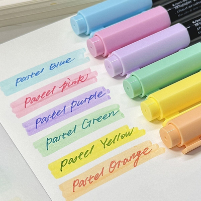 慕那美601荧光笔单色护眼