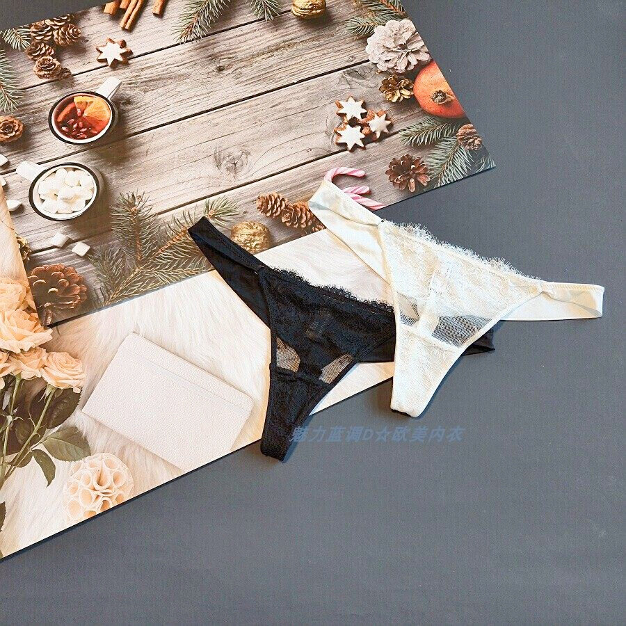 三110-160斤澳洲BN黑色透视蕾丝T裤珠白丝绒性感低腰女半臀丁字裤,女士内衣/男士内衣/家居服,女丁字裤,淘宝优惠券,粉丝福利购,淘宝优惠卷