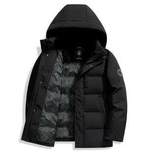 可拆卸帽羽绒服简约百搭舒适保暖 冬季 Yiliton 依立腾男士