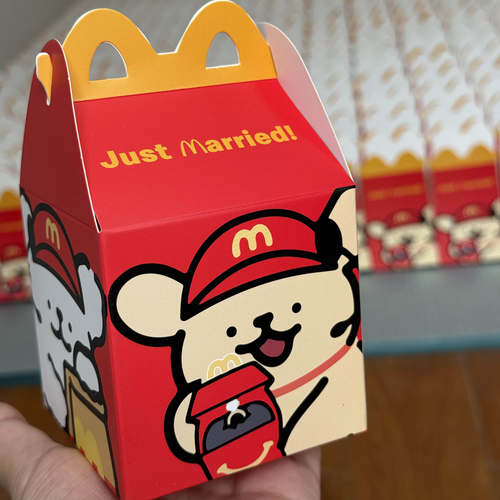 创意麦当劳喜糖盒子结婚礼糖果盒