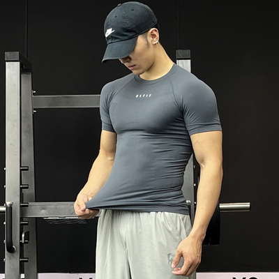 BKCXZICE倒三角美式运动紧身衣