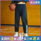 宽松直筒篮球训练裤 3X3三条杠运动长裤 冰丝凉感速干跑步健身卫裤