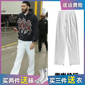 clenfit美拉德宽松直筒微喇休闲卫裤 塔图姆篮球运动神裤 秋冬美式