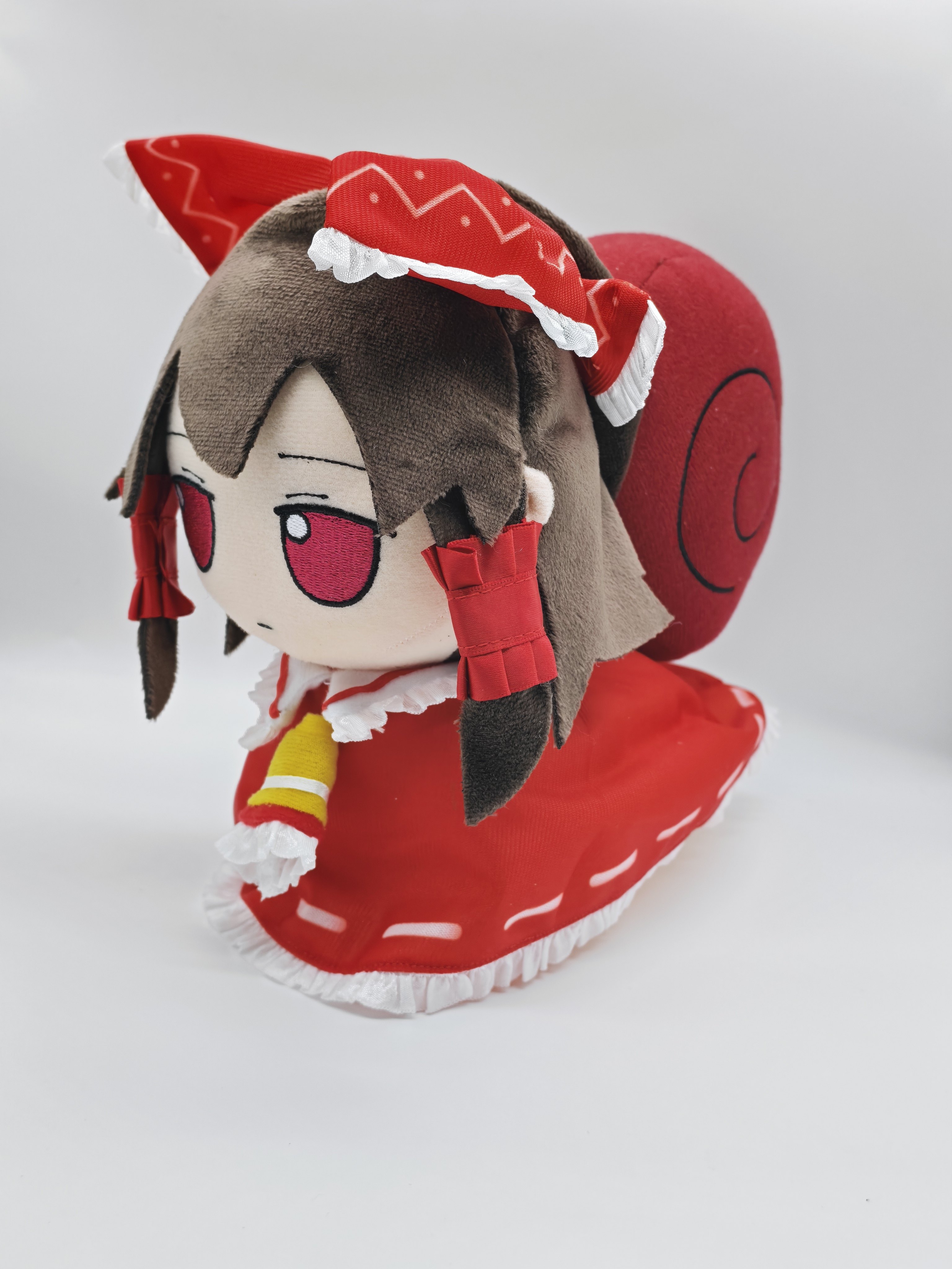 thumbnail for Oriental project Reimu snail fumo creative DIY plush Reimu doll