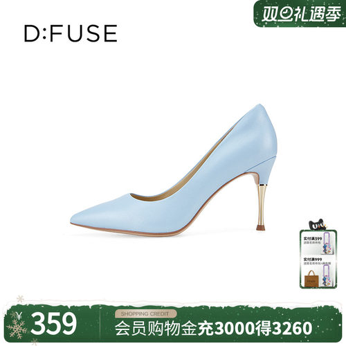迪芙斯单鞋通勤dfuse高跟鞋