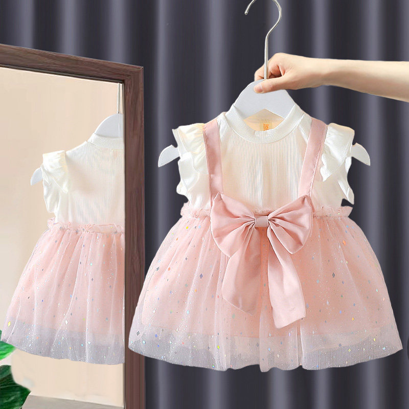 女童夏季连衣裙新款宝宝纯棉连衣裙3岁儿童洋气短袖可爱公主裙子,童装/婴儿装/亲子装,连衣裙,淘宝优惠券,粉丝福利购,淘宝优惠卷