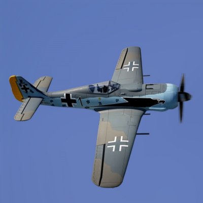 专业易控fw190战斗机高像真航模