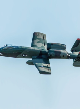 Dynam迪乐美A10雷电Ⅱ战斗机翼展1.1m双64涵道遥控飞机固定翼航模