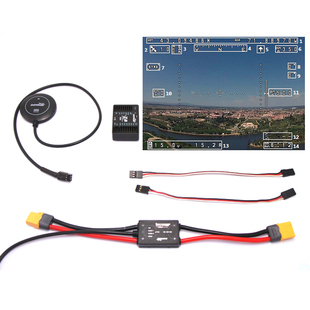 迪乐美Z3飞控FPV专业级固定翼航模飞控FPV版陀螺仪三角翼自动平衡