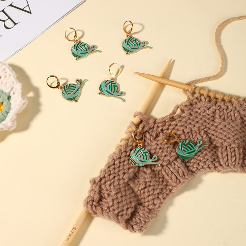 毛衣记号扣stitchmarker别针手工