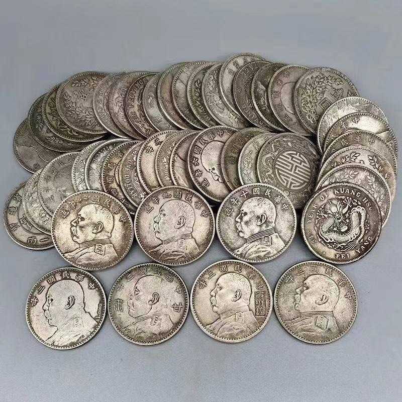 仿龙洋工艺品摆件收藏古钱币袁大头银币银元民国古代清朝钱币