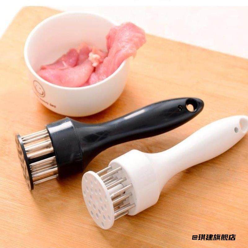 家用牛排嫩肉器松肉插孔锤子扎孔器肉锤肉针扣肉插烧肉鸡排压肉饼,厨房/烹饪用具,敲肉锤,淘宝优惠券,粉丝福利购,淘宝优惠卷
