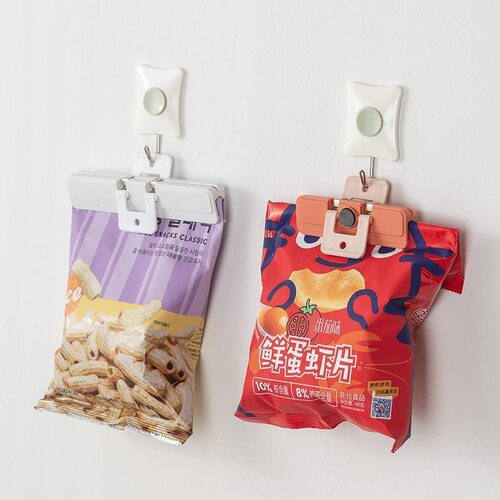 封口零食夹餐具高品质按压夹子