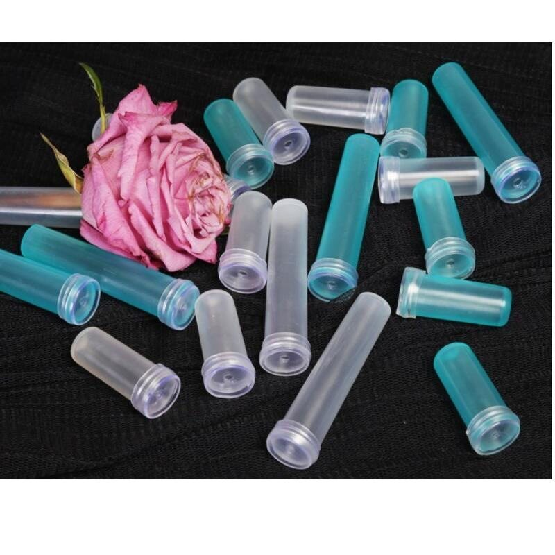 多规格鲜花营养管适配粗细枝干玫瑰百合兰花通用保鲜小管