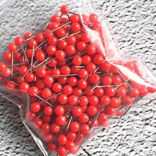 红色立裁手工创意钓鱼线组主线