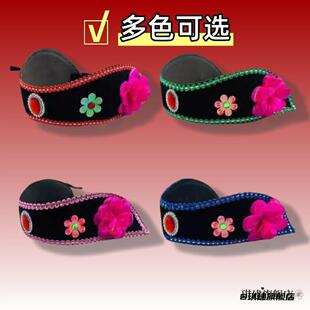 媒婆头饰头套媒婆帽子老太婆老太太演出头饰假发发套搞笑秧歌道具