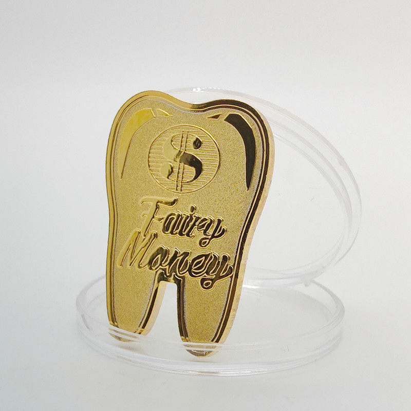 牙仙子换牙金币小孩子礼物卡通掉换乳牙齿收藏奖励金属纪念币玩具,饰品/流行首饰/时尚饰品新,摆件,淘宝优惠券,粉丝福利购,淘宝优惠卷