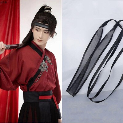 古风男士发带汉服头戴式束发带