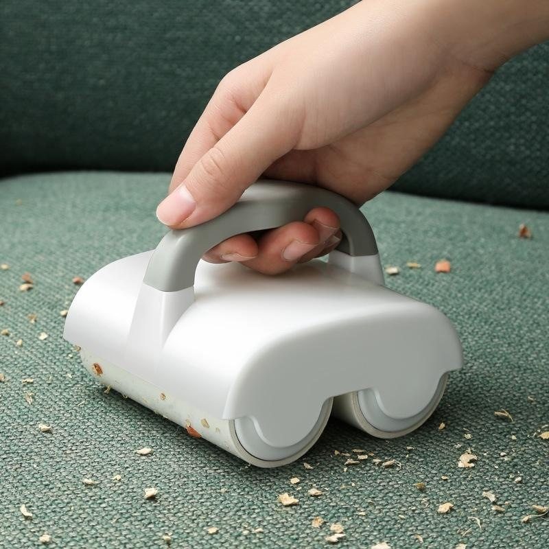 滚筒去除毛自粘粘除毛刷粘毛器斜撕式粘毛器双滚筒刷子除尘除尘纸,收纳整理,衣物除尘滚/粘毛滚,淘宝优惠券,粉丝福利购,淘宝优惠卷