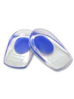 Thin heel cup insoles, GEL insoles, silicone heel pads for men and women, silicone soft heel pads thumbnail 5