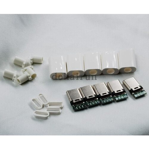 USB接口插头焊线式零件usb公头