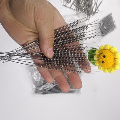 百搭弹簧材料弹簧弹力配件盆栽勾针摇摇尖刺摇摇乐diydiy