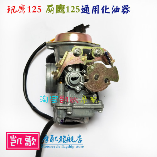 雅马哈125迅鹰丽鹰化油器科杰