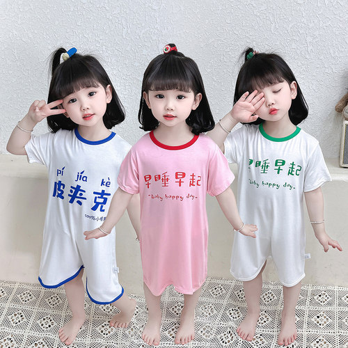 夏季宝宝薄款家居睡裙