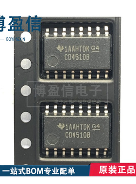 全新原装 CD4510BNSR CD4510BNS 丝印 CD4510B 贴片SOP-16 计数器