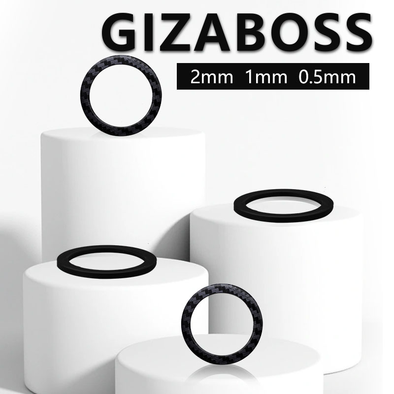 山地公路车自行车DUB中轴垫圈垫环0.5mm 1mm 2mm 3mm牙盘车架垫片