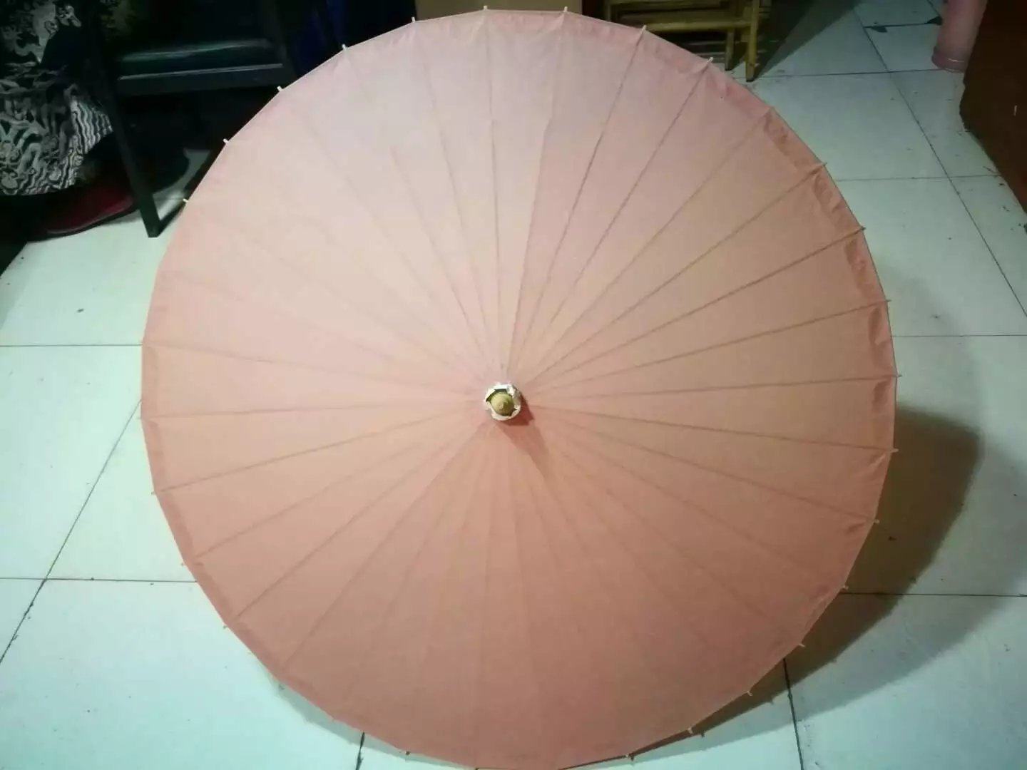 传统新款手工油纸伞纯色典复古中工艺伞
