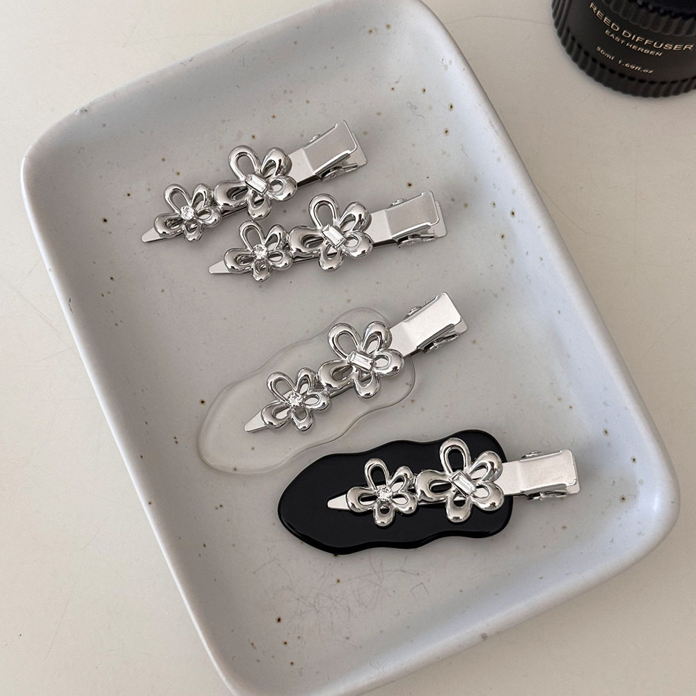 甜酷金属花朵发夹女前额无痕碎发刘海夹侧边夹发卡鸭嘴夹发饰新款,饰品/流行首饰/时尚饰品新,发饰,淘宝优惠券,粉丝福利购,淘宝优惠卷