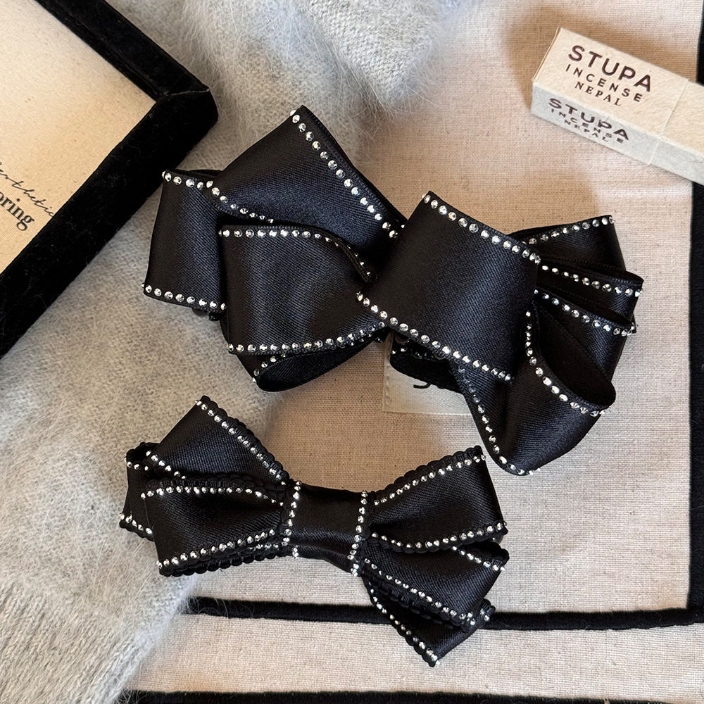 韩系百搭黑色线条蝴蝶结香蕉夹女后脑勺抓夹马尾夹竖夹盘发夹发饰,饰品/流行首饰/时尚饰品新,发饰,淘宝优惠券,粉丝福利购,淘宝优惠卷