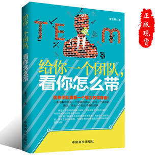 社 正版 给你一个团队看你怎么带企业管理团队建设书籍9787504484239中国商业出版