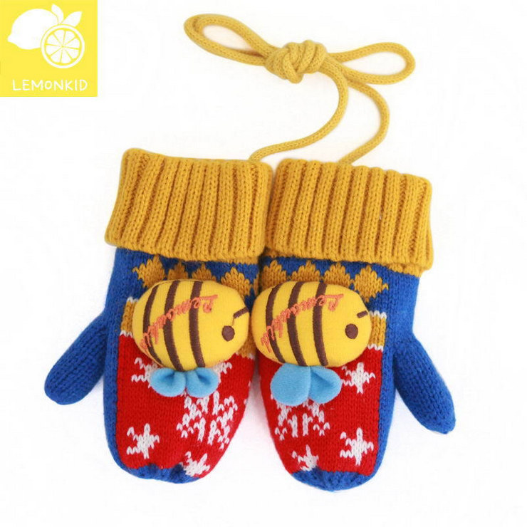 Gants pour enfants LOROSE en velours - Ref 2149364 Image 4