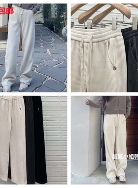 A.B2026冬季新韩国东大门代购 洋气灯芯绒休闲裤110313