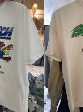 TARA BY MOTION-P韩国东大门卡通t恤