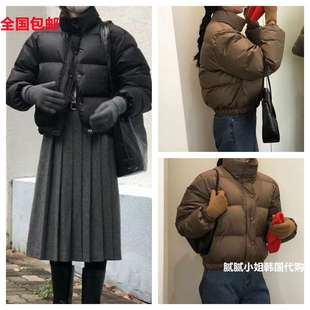 韩国Vegetable112323秋冬 1oo%鸭绒 气质短款 羽绒服