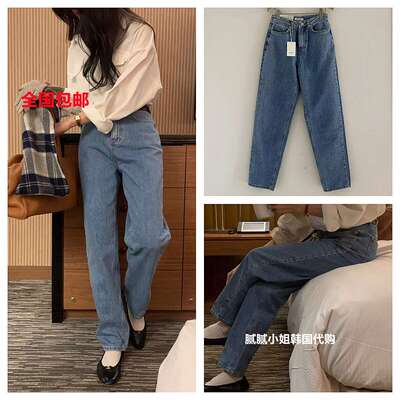 2026冬季韩国东大门vergamot显瘦百搭牛仔裤123803