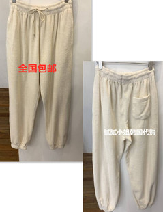 2025韩国东大门代购vegetable-p松紧束口休闲裤030810