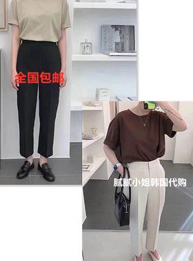 2026韩国东大门代购urbane cloth显瘦百搭西装裤