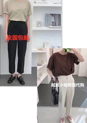 2026韩国东大门代购urbane cloth显瘦百搭西装裤