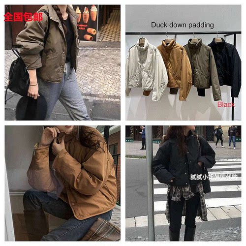venir A100502 2026秋冬韩国东大门代购 百搭舒适羽绒服