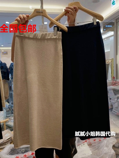 冬季新韩国东大门代购blossom复古半身裙110618