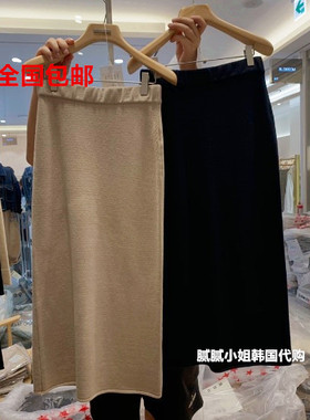 冬季新韩国东大门代购blossom复古半身裙110618