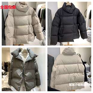 韩国高品质 Blossom 113013秋冬 1oo%鹅绒 经典款 气质羽绒服