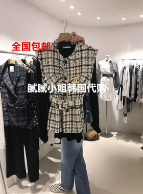 26初女装韩国东大门代购bien x bien小香风气质马夹815026