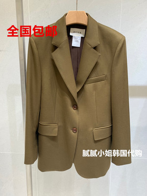 韩国东大门 Water/River 100羊毛 西服套装