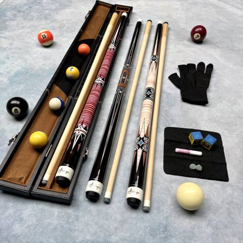 皮尔力皮尔立潘朵拉PERI静远美式中式球杆黑八九球花式小头中大头