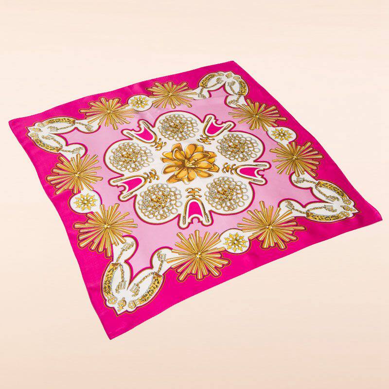 【清仓特惠】真丝大方巾 桑蚕丝素绉缎丝巾 J81223